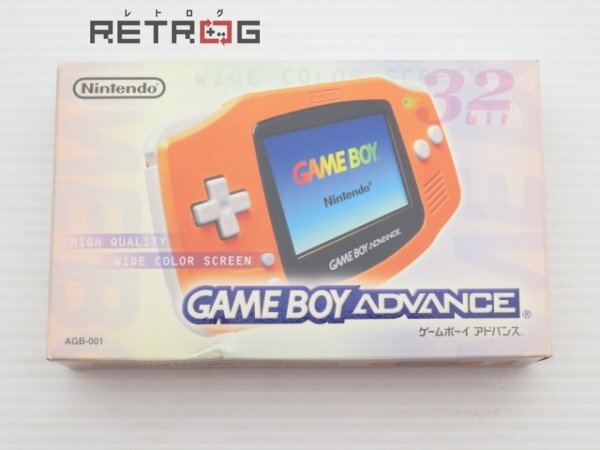 ゲームボーイアドバンス本体（AGB-001/オレンジ） ゲームボーイアドバンス GBA