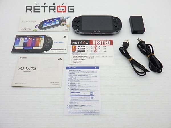 PlayStation Vita本体 3G/Wi-Fiモデル（PCH-1100 AA01 クリスタル・ブラック） PS Vita_画像3