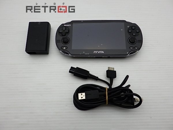 PlayStation Vita本体 Wi-Fiモデル（PCH-1000 ZA01 クリスタル・ブラック） PS Vita_画像1