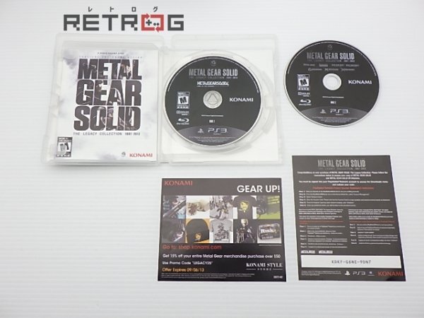 METAL GEAR SOLID THE LEGACY COLLECTON 北米版 PS3_画像5