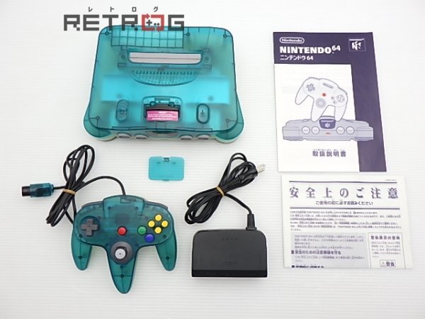  person ton dou64 body ( clear blue ) N64 Nintendo 64