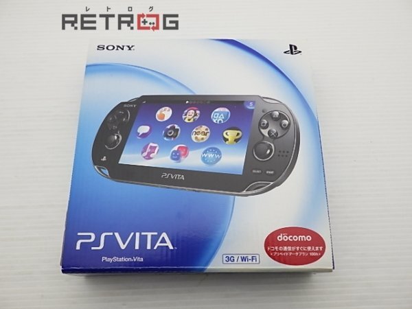 PlayStation Vita本体 3G/Wi-Fiモデル（PCH-1100 AA01 クリスタル・ブラック） PS Vita_画像1