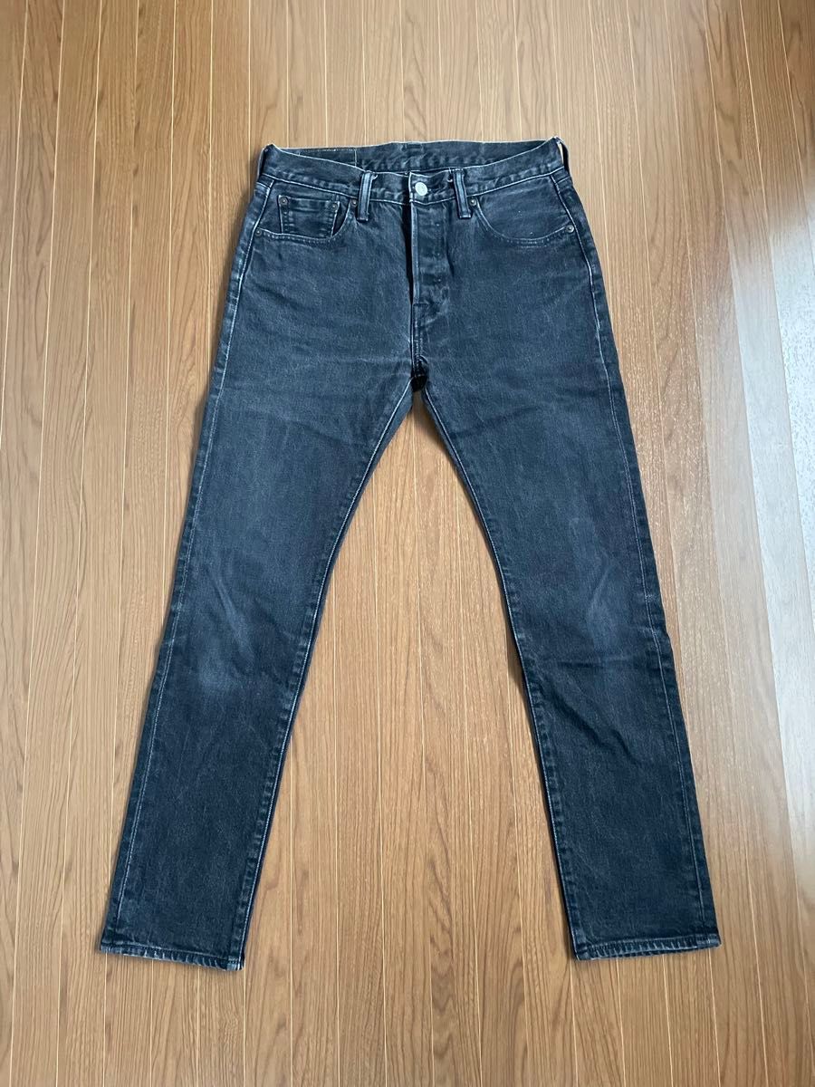 【送料無料】Levi's 501 BLACK リーバイス ブラック デニムパンツ アメカジ 古着  赤タブ ジーンズ 革パッチ