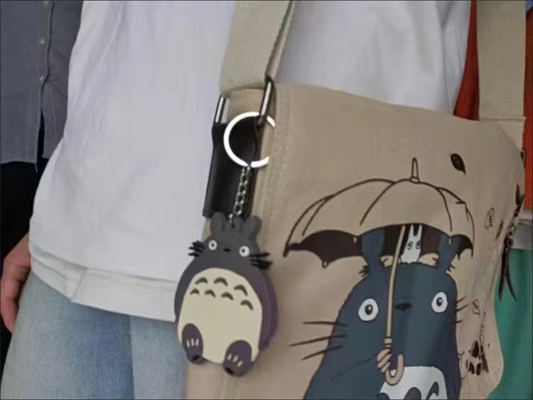 1円 TOTORO 多機能 帆布 ショルダーバッグ メンズバッグ 斜めがけバッグ 大容量 運動 バッグ 帆布 カーキ色 軽量 無地 鞄 カバン 新品_画像10