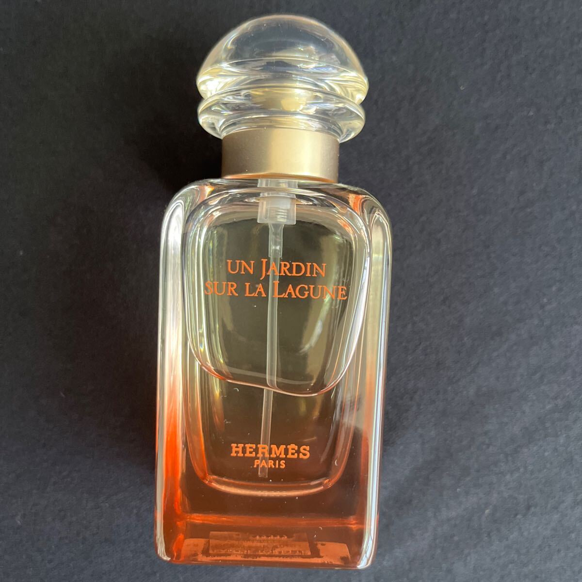 エルメス HERMES ラグーナの庭 オードトワレ EDTナチュラルスプレー 50ml 1.6FL.ON. 中古品 残量9割_画像6