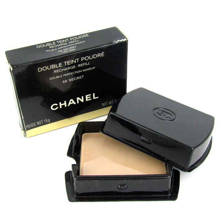  Chanel foundation du-bru dump -dure58sekre unused puff less box a little defect have cosme lady's 15g size CHANEL