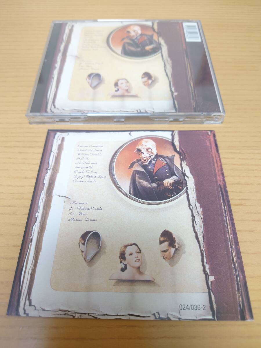 スラッシュメタル　RAVENOUS/BOOK OF COVETOUS SOULS 1991年　オリジナル盤_画像2
