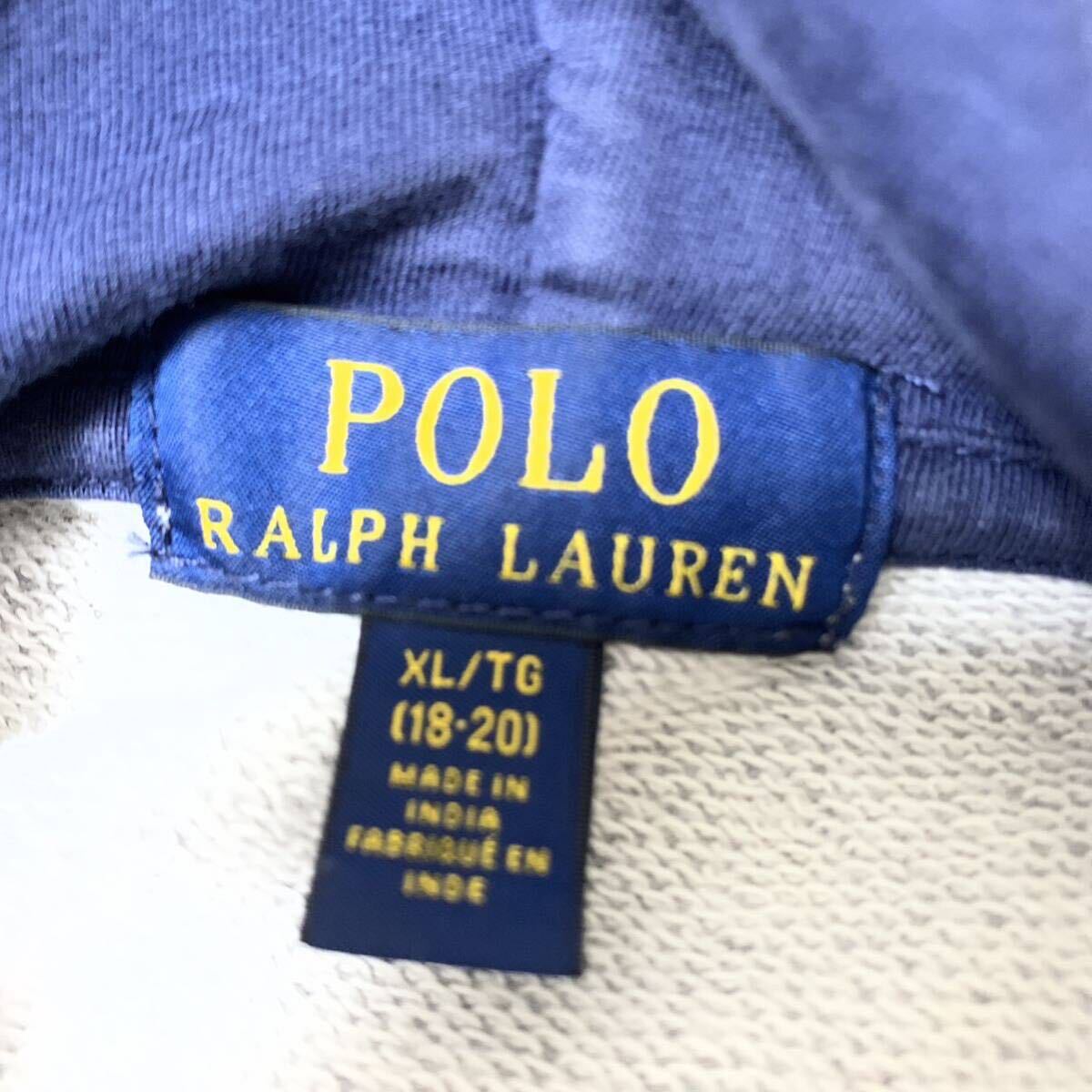 【サイズXL ビッグロゴ 刺繍 ラグランスリーブ】POLO RALPH LAUREN デカロゴ スウェット プルオーバー ジャケット ポロ ラルフローレン RRL