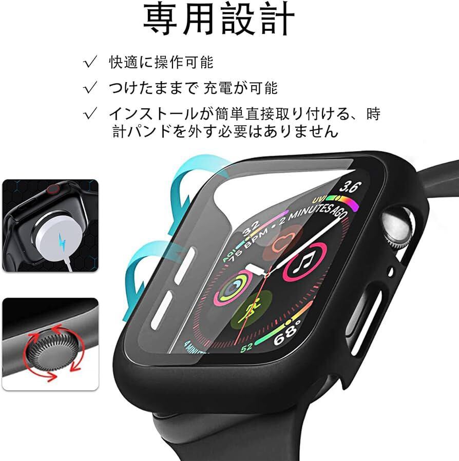 2308172☆ JSFOYU 対応 Apple Watch ケース 49mm アップルウォッチ カバー Series Ultra2/Ultra 49mm 全面保護 IP68 (49mm,シルバー)の画像6