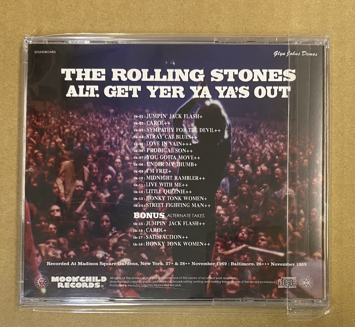 THE ROLLING STONES／ALT.GET YER YA YA‘S OUT／1618_画像2