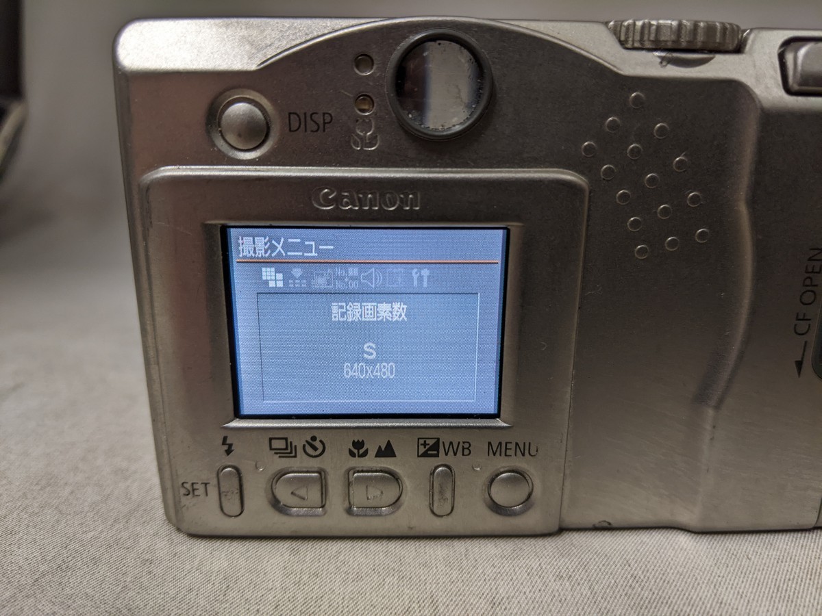 H1876 CANON IXY DIGITL 300 PC1008 コンパクトデジタルカメラ 小型デジカメ/キャノン/イクシィ 簡易動作確認OK 動作品 現状品 送料無料_画像5