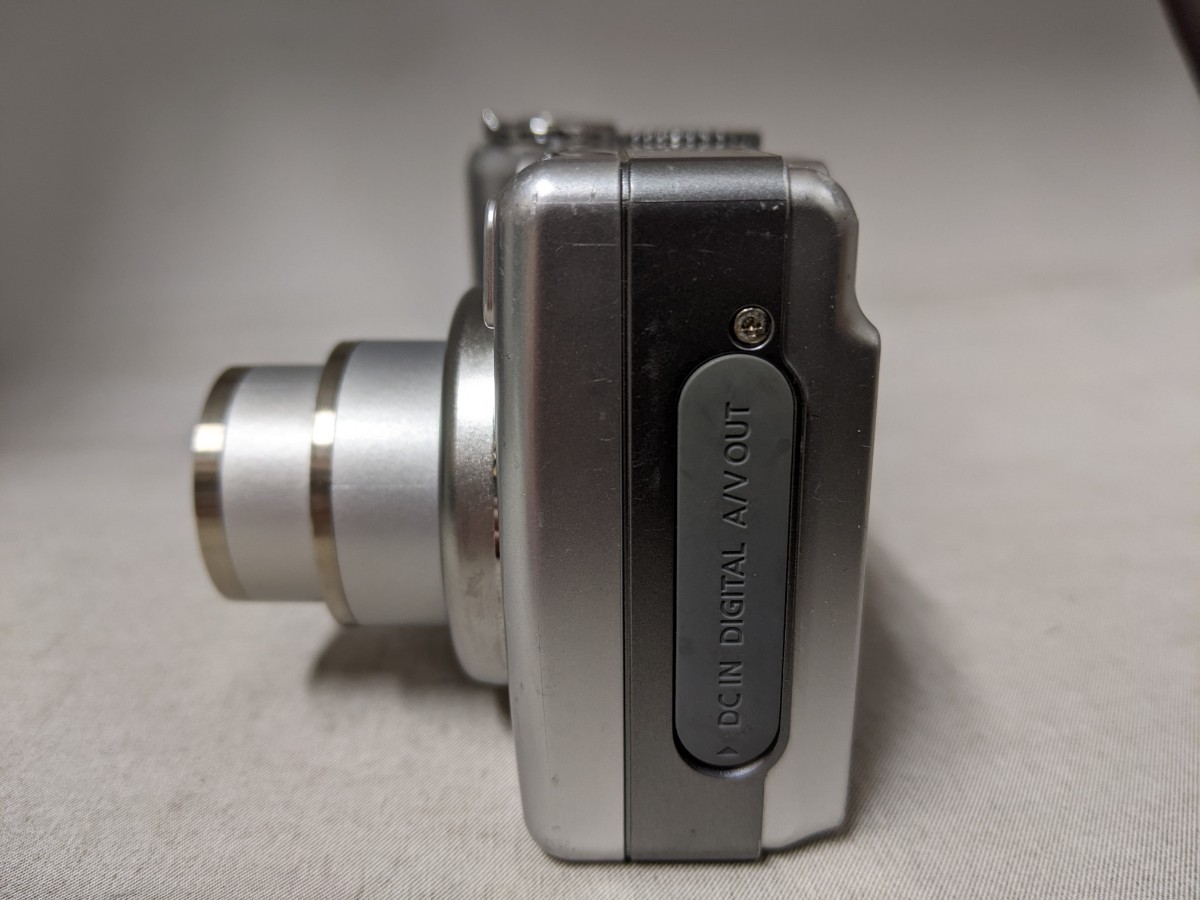 H1882 Canon PowerShot A560 PC1229 コンパクトデジタルカメラ 小型デジカメ/キャノン/パワーショット 簡易動作確認OK 動作品 現状品_画像7