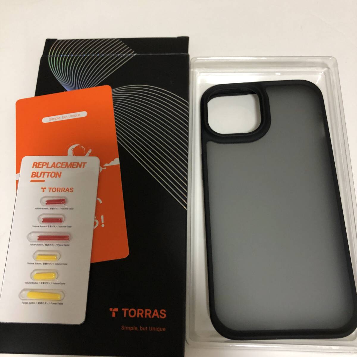 【米軍・強耐久性】TORRAS iPhone14 ケース iPhone13 ケース マットブラックマットブラックの画像6