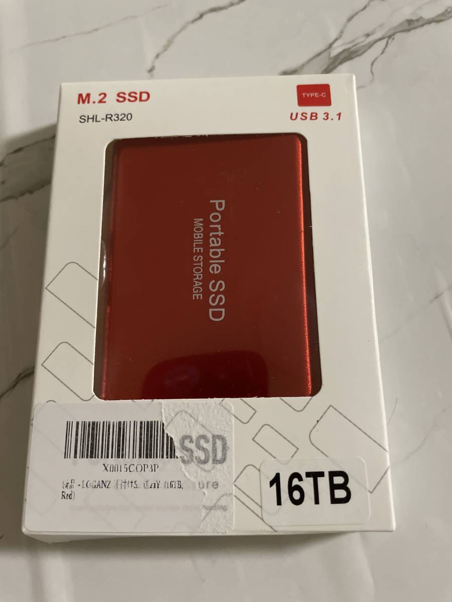 【処分Sale】ジャンク！外付けSSD ポータブルSSD アップグレード外付けSSD 16TB USB3.1Gen1 ポータブル 耐衝撃/耐振/超高速/金属の質感の画像6