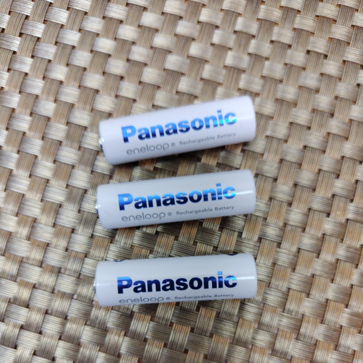 Panasonic Panasonic single 3 shape 3 pcs set rechargeable battery 