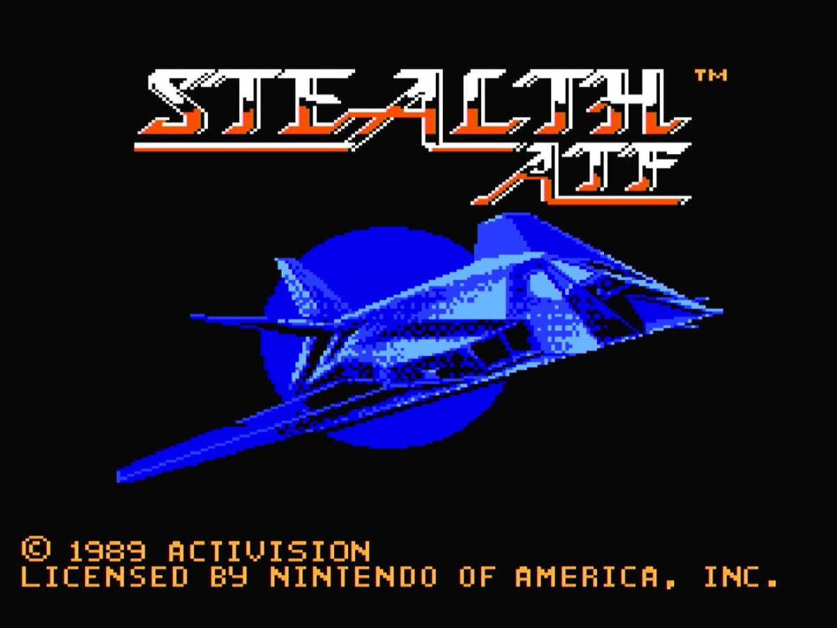 ★中古 NES STEALTH ATF ステルス 北米版 国内未発売_画像5