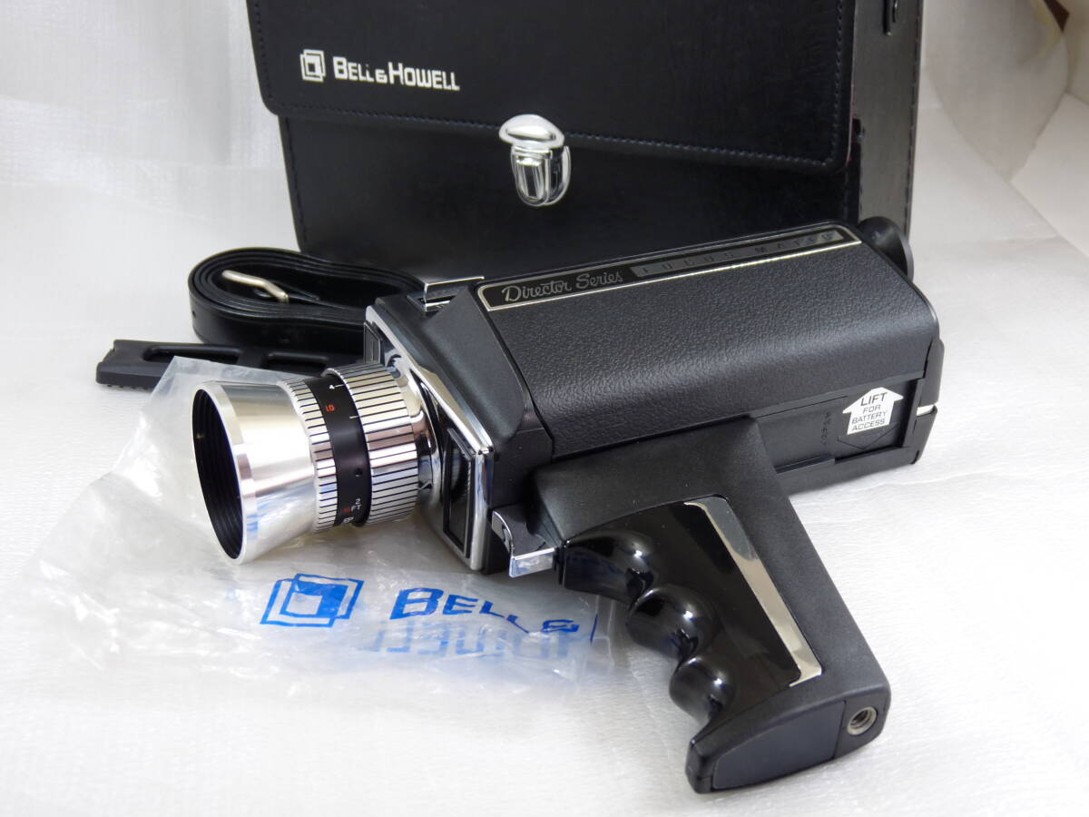 【動作未確認】BELL&HOWELL FOCUS MATIC ケース他付属_画像1