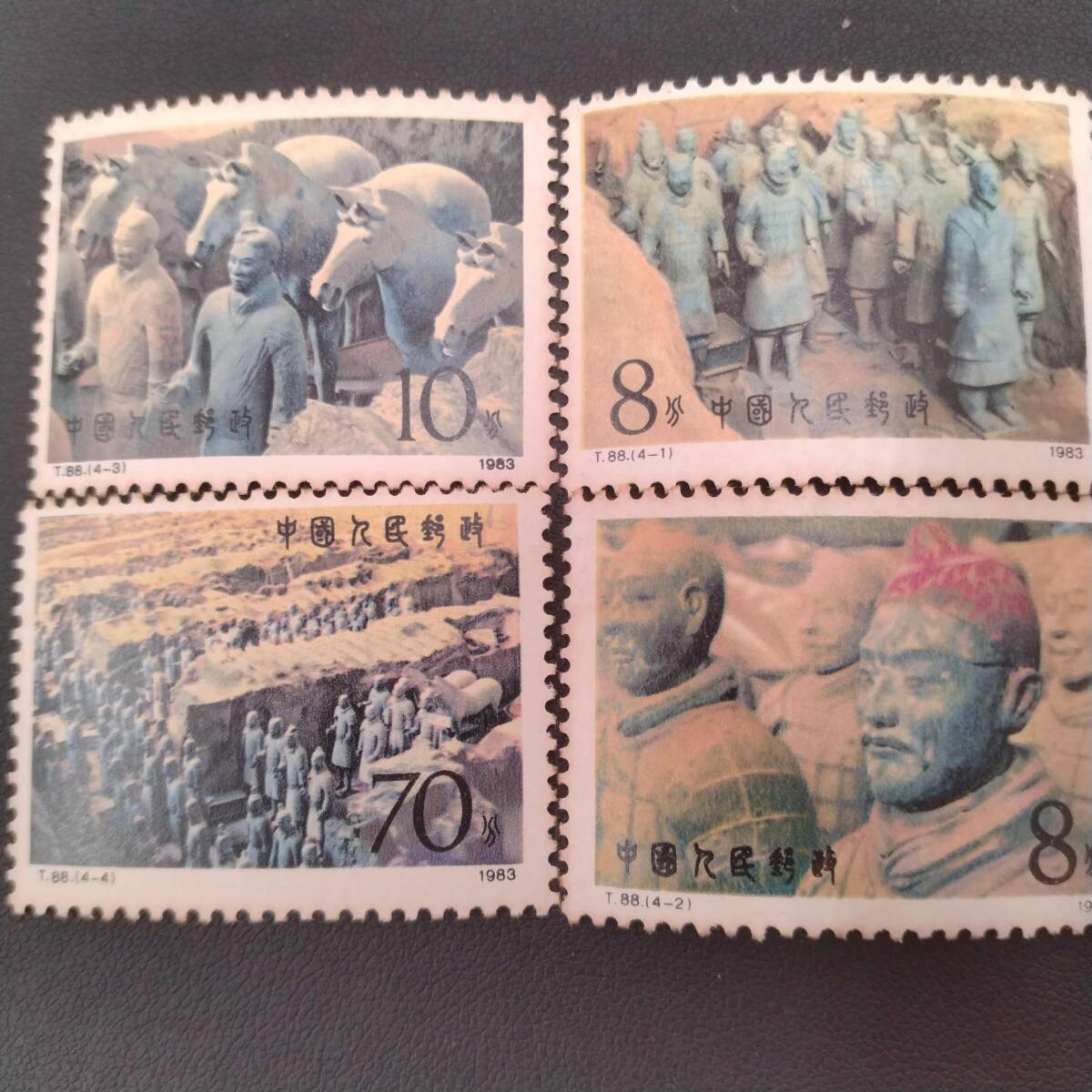 中国切手　T84　T82　T88　J90　J94　T81　T86_画像5
