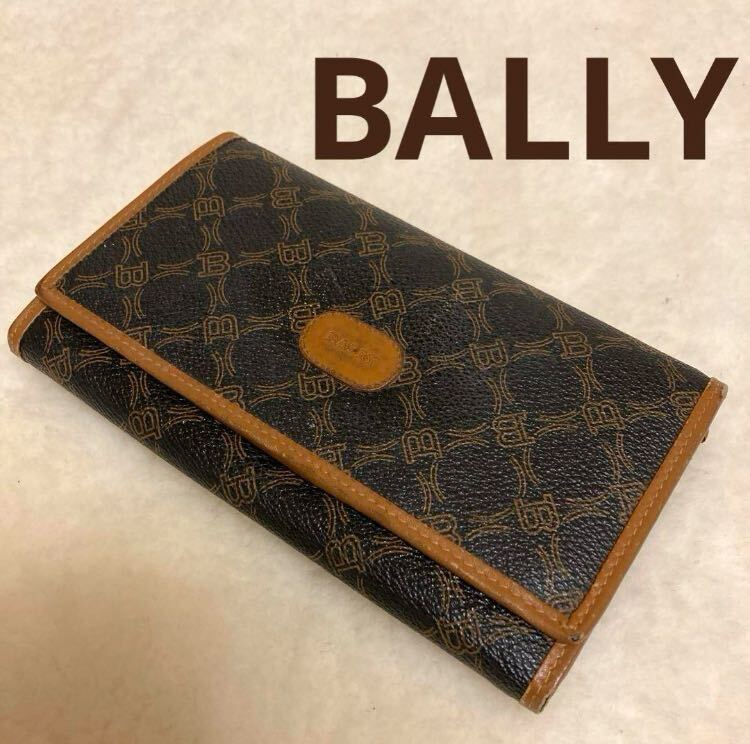 ☆ BALLY ☆ バリー 本革 レザー 長財布 がま口 ウォレット_画像1