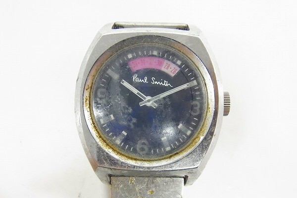 B042-S3-13126◎ PAUL SMITH ポールスミス F325-T001530 メンズ クォーツ 腕時計 現状品③◎_画像1