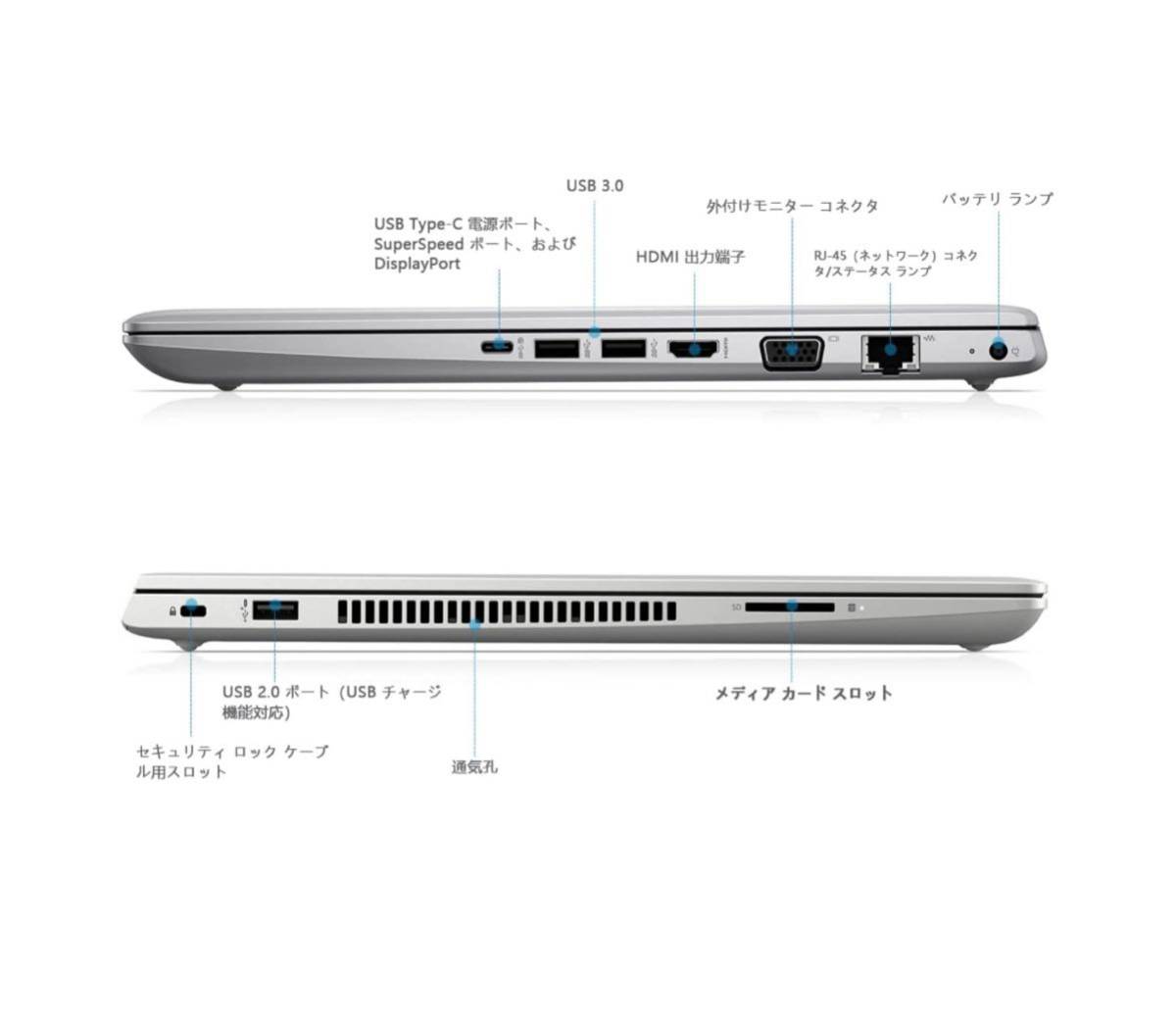 【美品】高スペックHP ProBook /高速i5/ M.2/ 750GB SSD/メモリ16GB /ノートパソコン/ Windows 11 pro / オフィス2021 pro付き_画像10