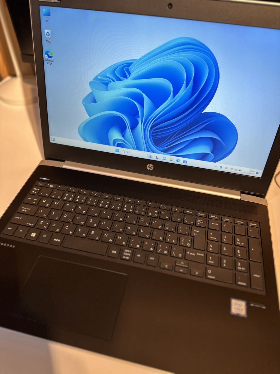 【ぼぼ新品】高スペック/ HP ProBook /第8世代i5/メモリ16GB/SSD/ M.2/ 750GB SSD /15.6インチ/Windows 11/オフィス2021proplus の画像2