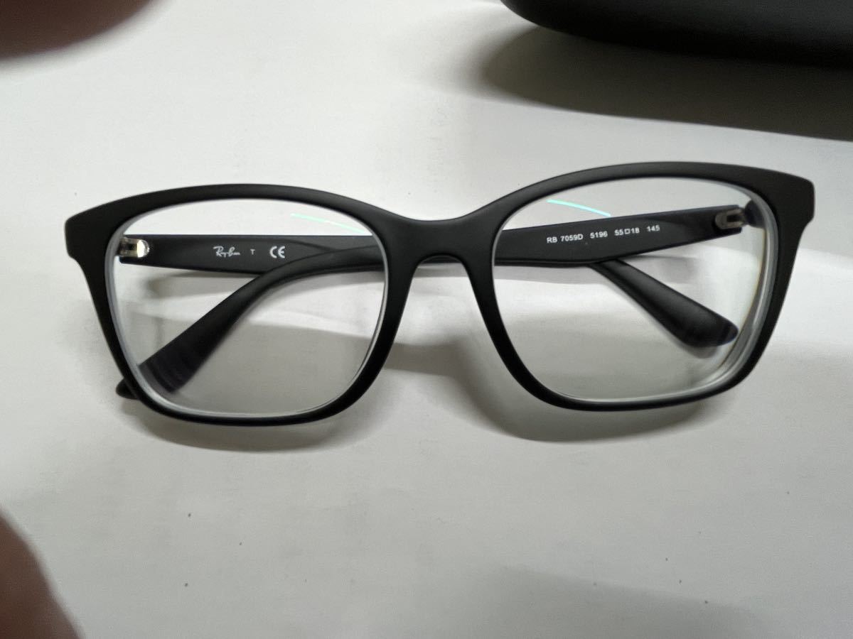 レイバン Ray-Ban メガネ 眼鏡 サングラス RB7059 5196ブラック _画像2