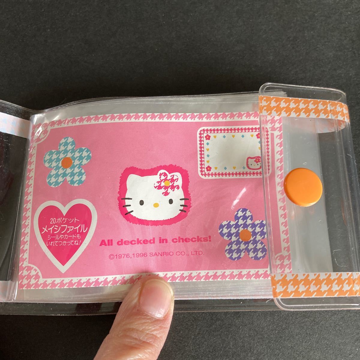 サンリオ Hello Kitty ハローキティ 名刺ファイル カードケース 平成レトロ_画像5