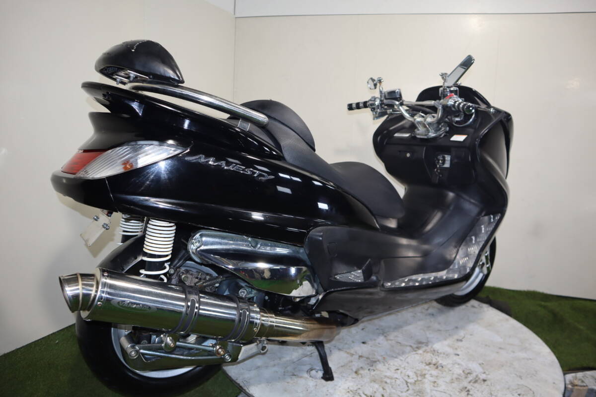 ヤマハ YAMAHA グランドマジェスティ250(SG15J-0094-) 実動車 【動画有】バイク☆１円スタート売切☆乗り出しOK♪返納証明書付きの画像6