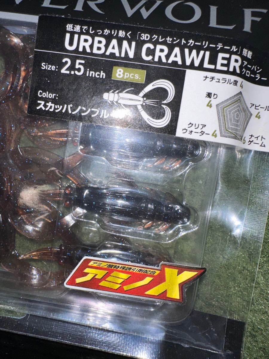 NO.3133 シルバーウルフ アーバンクローラー 2.5インチ 未開封品4点セット 