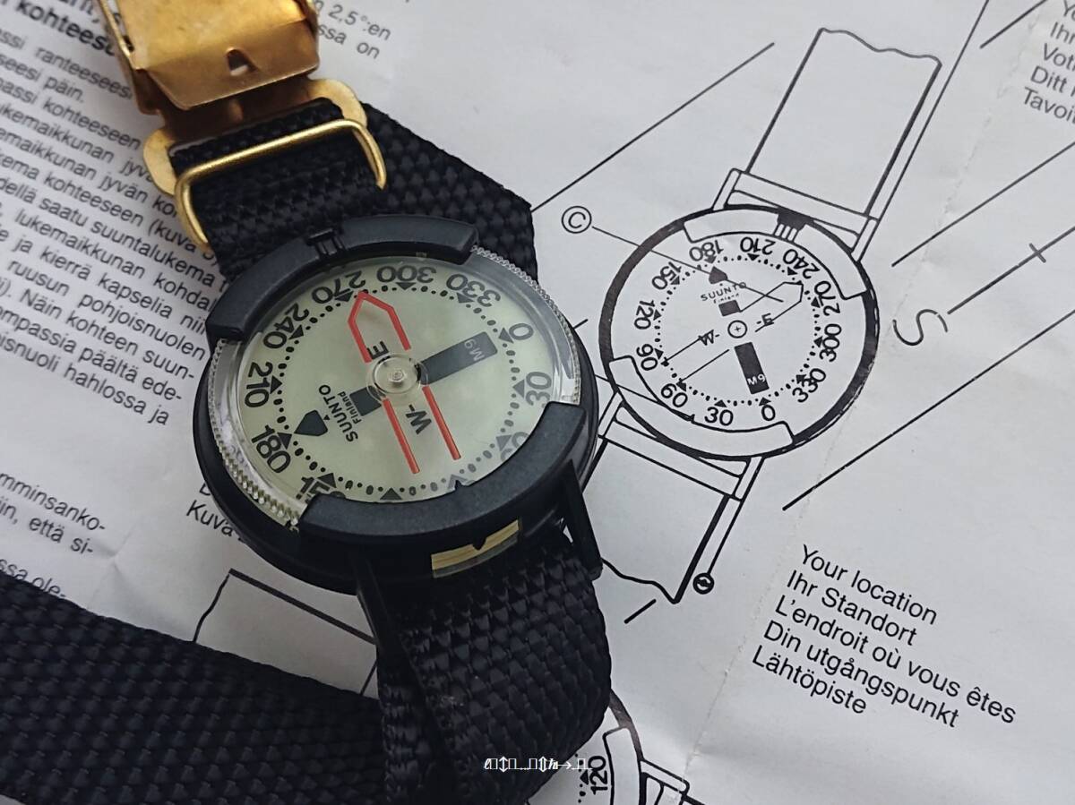 SUUNTO WRIST COMPASS M9 old gen (検索 delta seal marsoc crye eagle lbt cct pj socom wilcox b.e.meyers mawl ir nvg raptor )の画像1