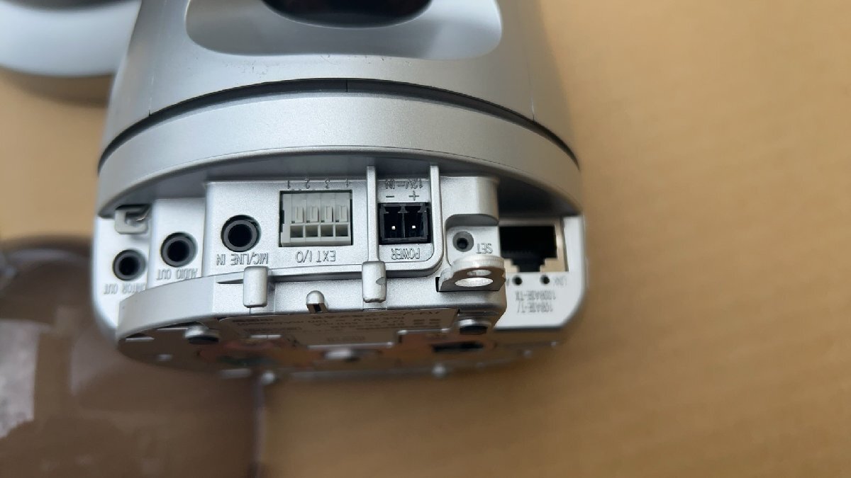 簡易チェック動作品 Panasonic パナソニック BB-SC384B ネットワークカメラ 防犯カメラ AC 無しP323の画像3