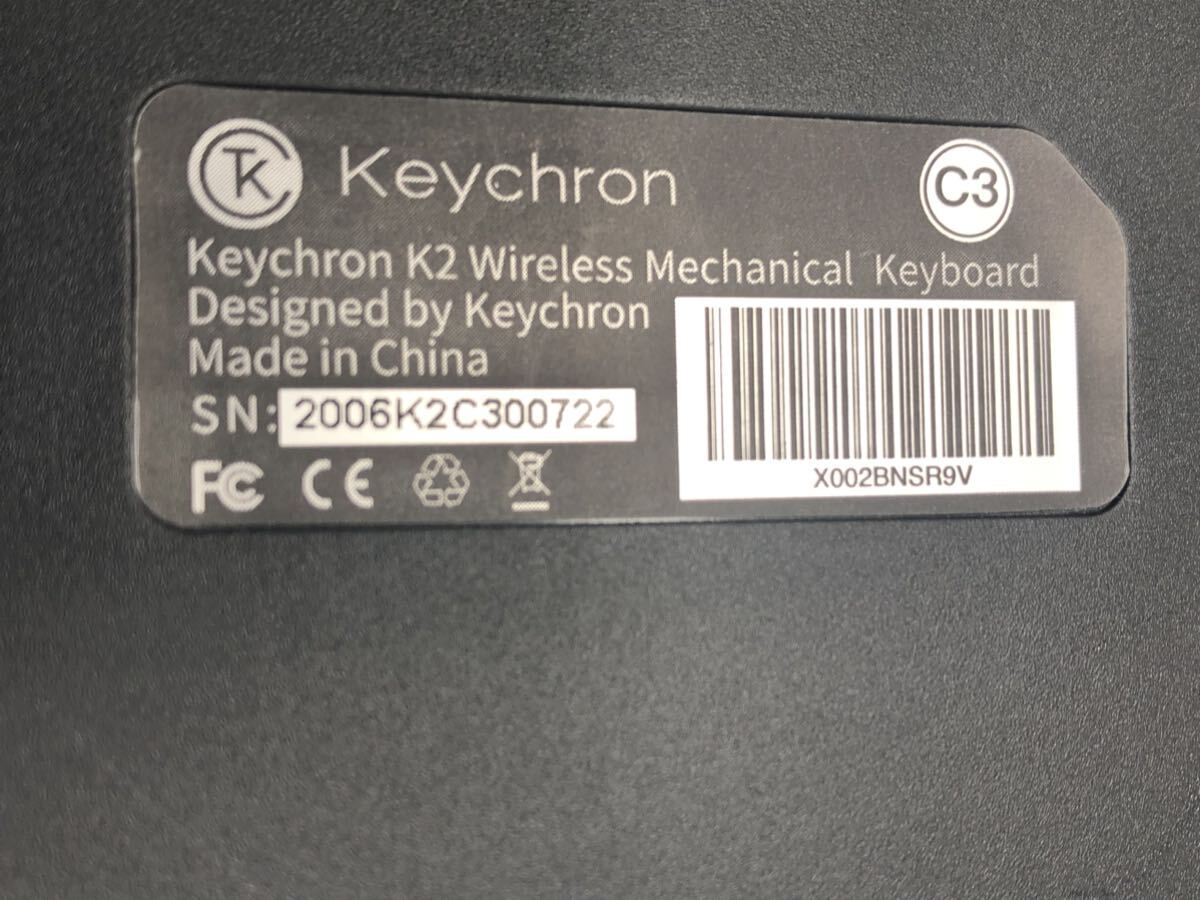 【英語配列】Keychron k2 buletooth キーボード英語配列_画像4