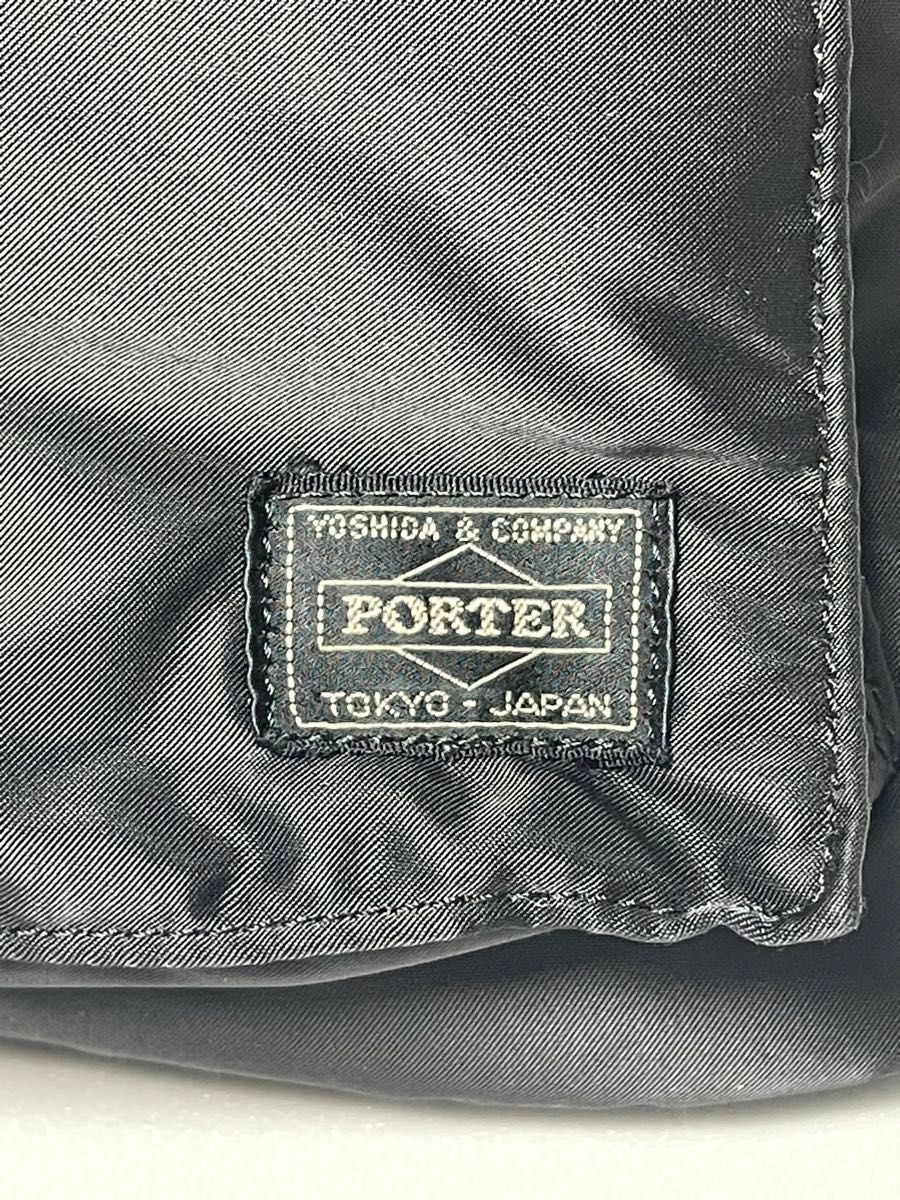 美品 PORTER トートバッグ タンカー A4サイズ収納可能 ポーター 吉田カバン TANKER tote bag ブラック
