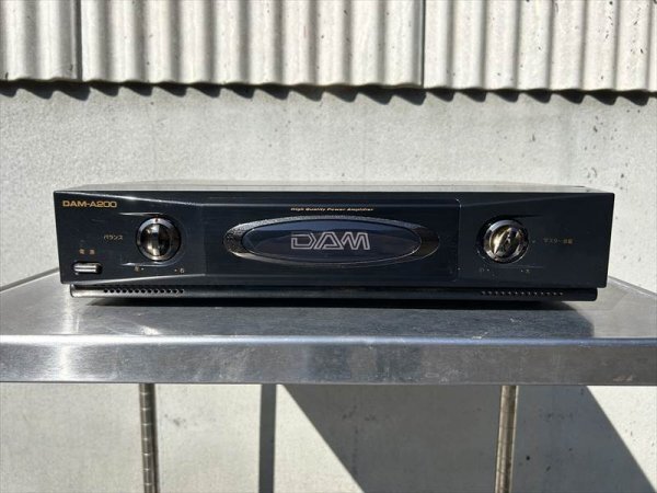  direct pickup warm welcome operation goods the first . quotient DAM-A200 POWER AMPLIFIER power amplifier dam PA machinery sound equipment Event audio B