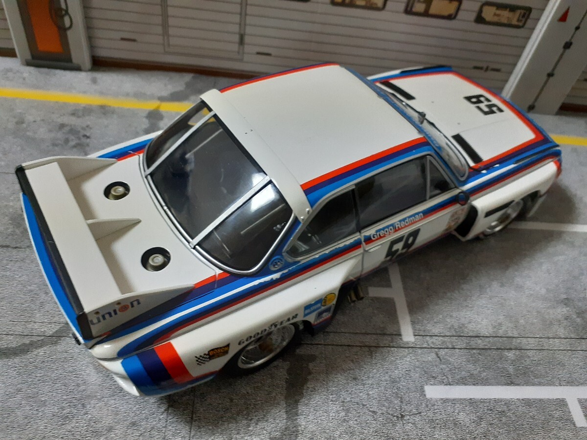 MINICHAMPS 1/18 BMW CSL 3.5 IMSA・WINNER DAYTONA 24 HOURS 1976の画像8