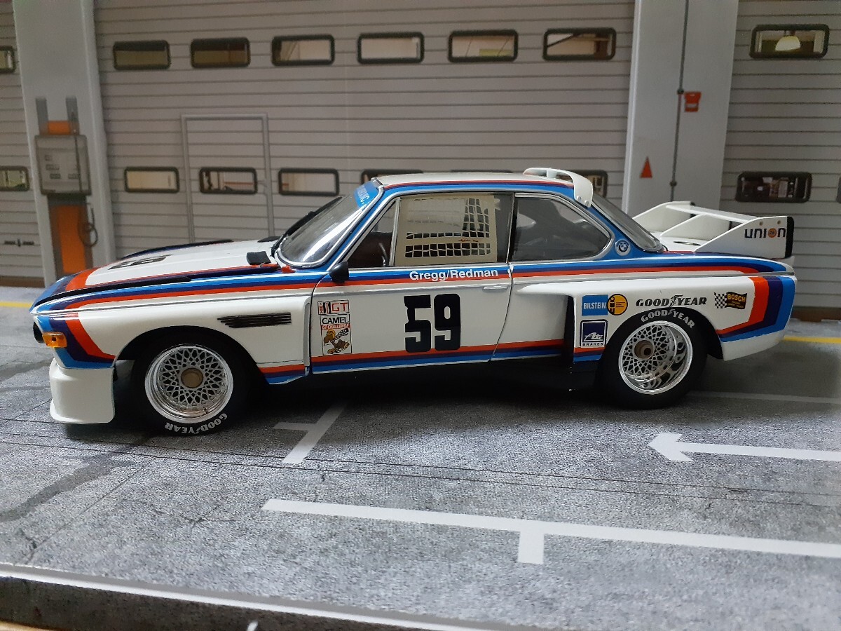 MINICHAMPS 1/18 BMW CSL 3.5 IMSA・WINNER DAYTONA 24 HOURS 1976の画像3