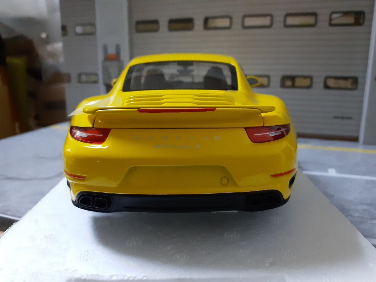 PMA ミニチャンプス 1/18 Porsche 911 Turbo S 2013 新品未使用品の画像5