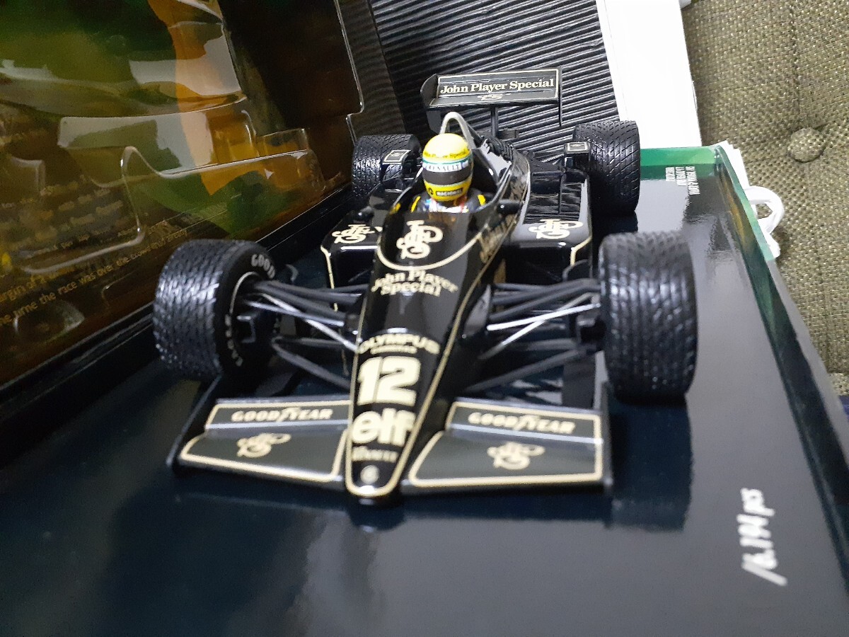 PMA ミニチャンプス 1/18 Lotus Renault 97T Ayrton Senna 1985 Winner GP Portugal 未使用品の画像3