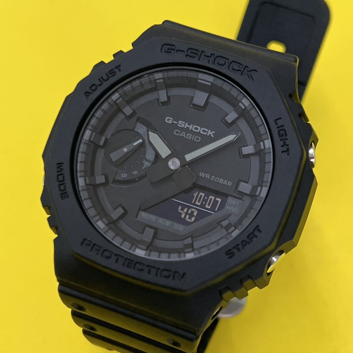 セール！★新品 カシオ正規保証付き★G-SHOCK GA-2100-1A1JF オールブラック 黒 薄型 20気圧防水 軽量 カシオーク メンズ腕時計