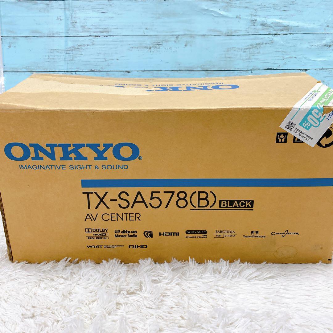  breaking the seal settled unused ONKYO Onkyo TX-SA578 AV amplifier 7.1