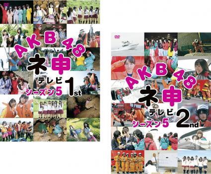 AKB48 ネ申 テレビ シーズン5 全2枚 1st、2nd レンタル落ち セット 中古 DVD_画像1