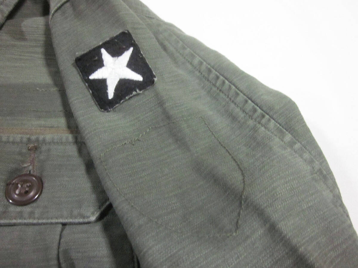 ALPHA INDUSTRIES INC アルファインダストリー ユーティリティ― 軍物 ミリタリーシャツ シャツジャケット オリーブ L エドウィンの画像6