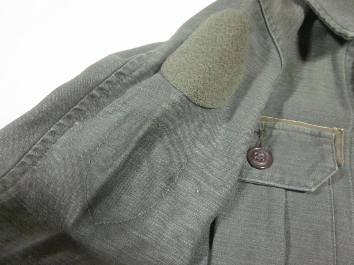 ALPHA INDUSTRIES INC アルファインダストリー ユーティリティ― 軍物 ミリタリーシャツ シャツジャケット オリーブ L エドウィンの画像7