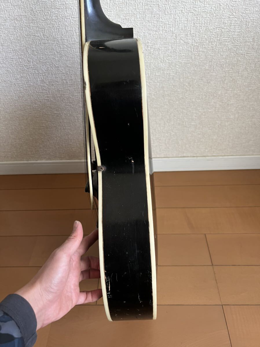 中古/ZEN-ON アコースティックギター ギター pick guitar 付属品付き 55 現状渡し_画像8