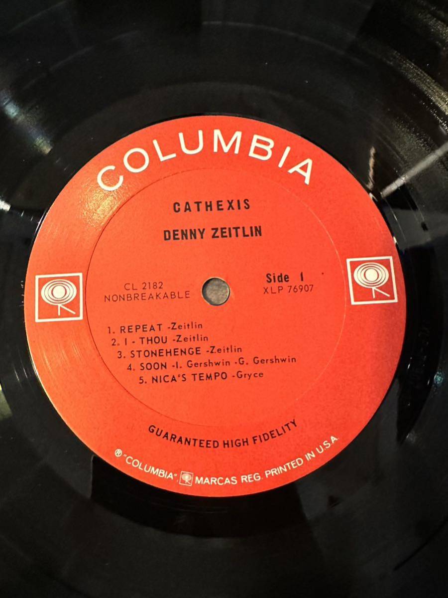 【USオリジナル】DENNY ZEITLIN デニー・ザイトリン ■ CATHEXIS COLUMBIA CL 2182_画像3