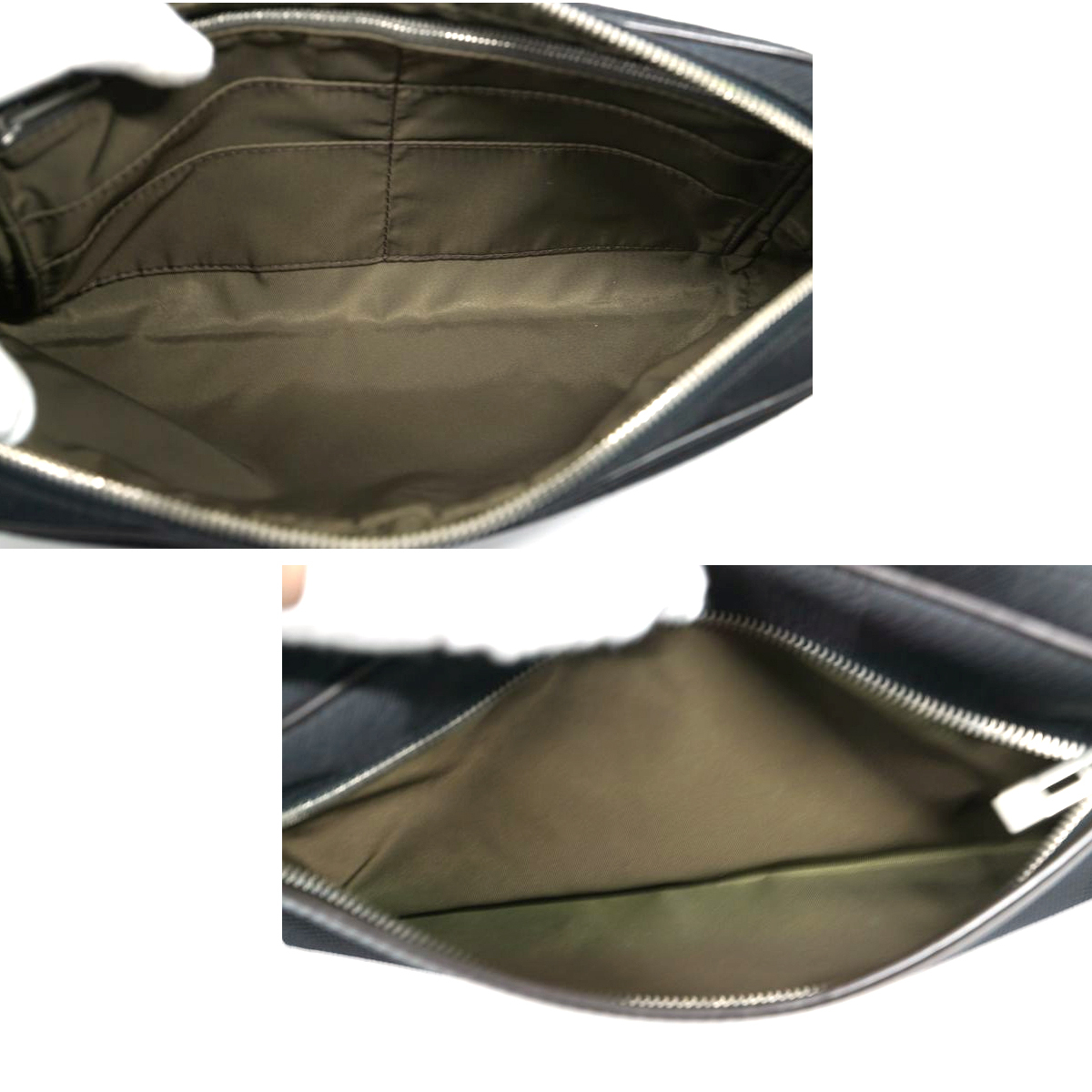 【極美品】Louis Vuitton ダミエジェアン アクロバット  DAMIERGEANT ショルダーバッグ ポーチ ノワール 黒 鞄 メンズ レディース M93620の画像7