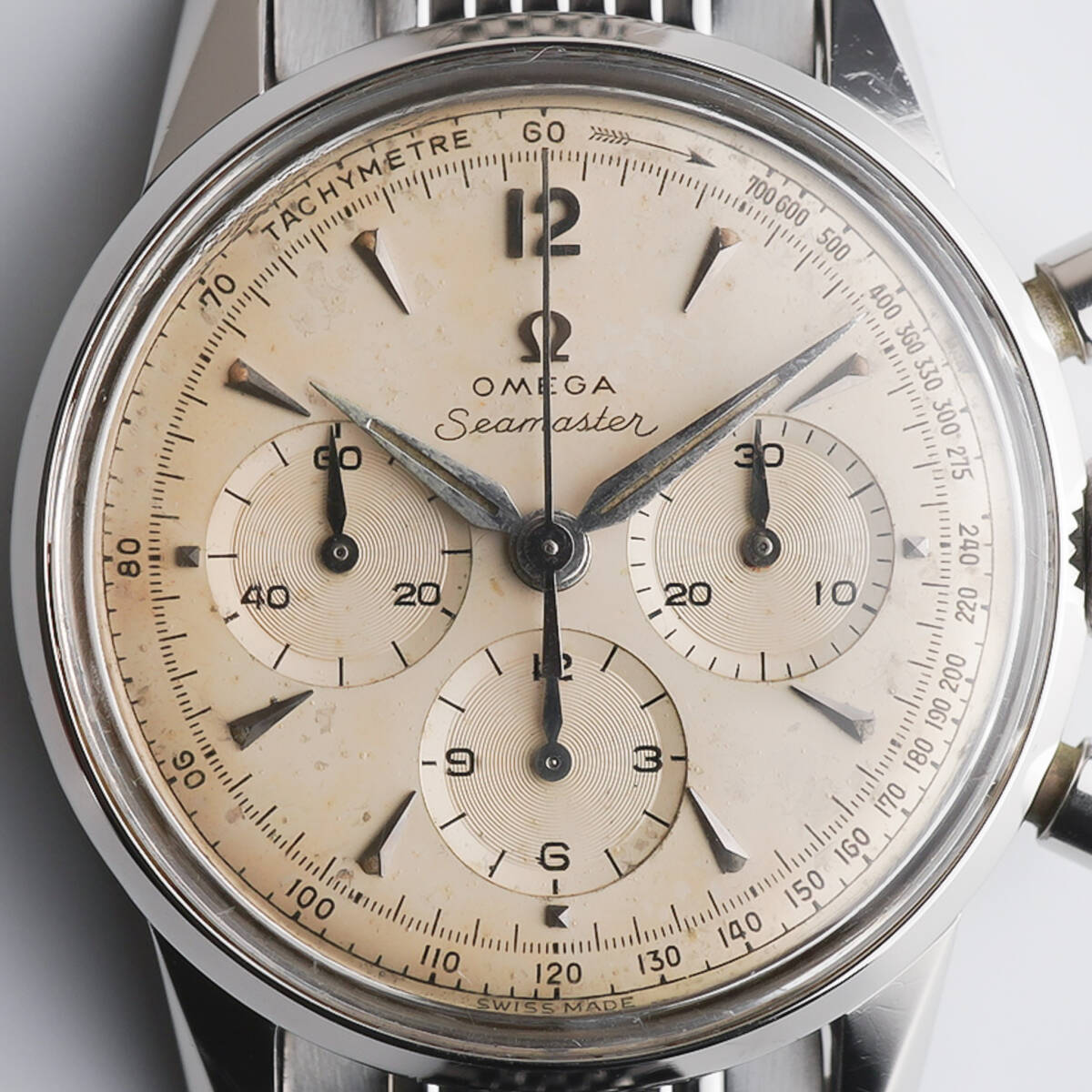 A1300 OMEGA オメガ シーマスター CK2947/1 Cal.321 SS メンズ 手巻き_画像2