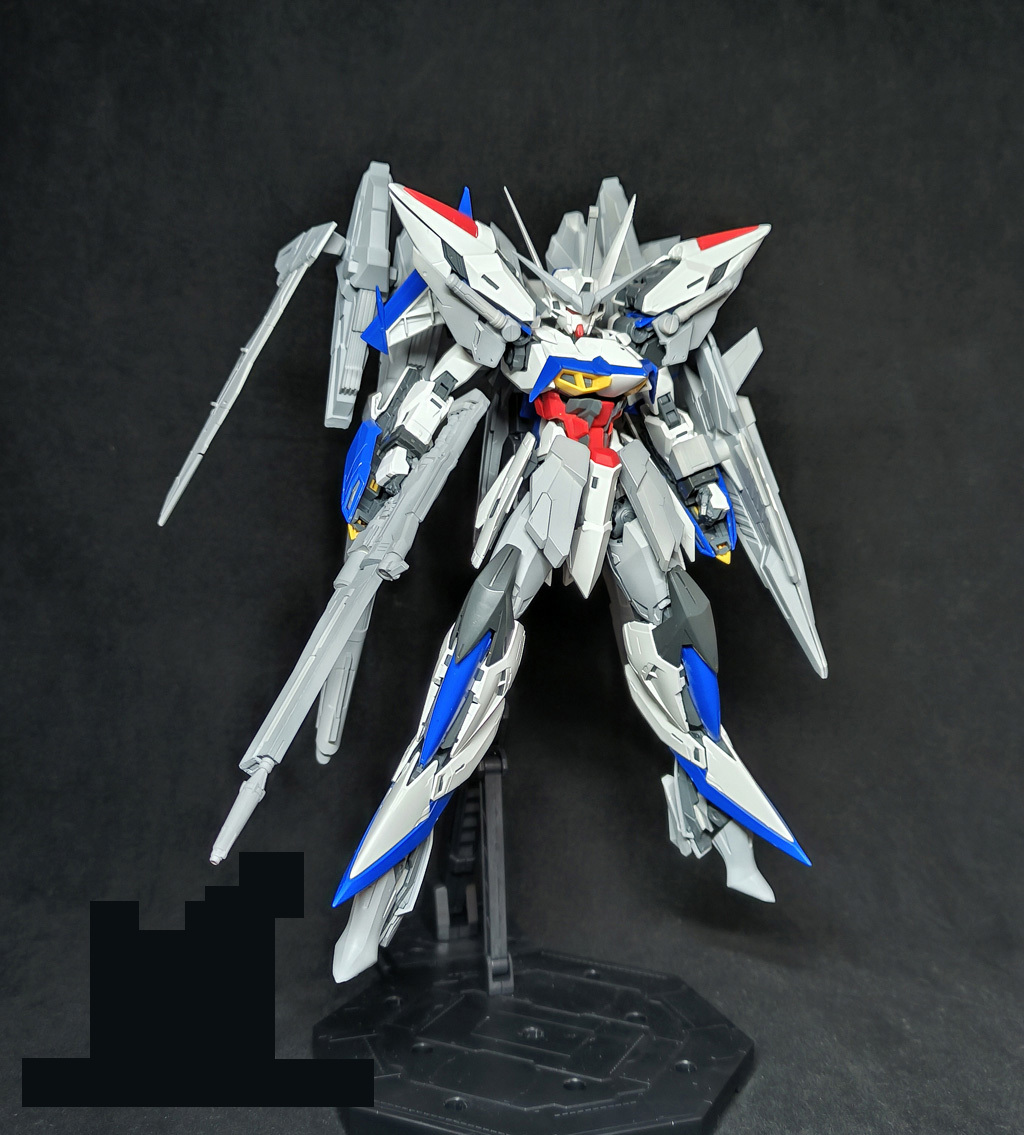 1/100 エクリプスガンダム X セイバー 改造パーツ (F98) (MGエクリプスガンダム用改造パーツ) 未塗装未組立 レジン 樹脂 ガレージキット_画像1