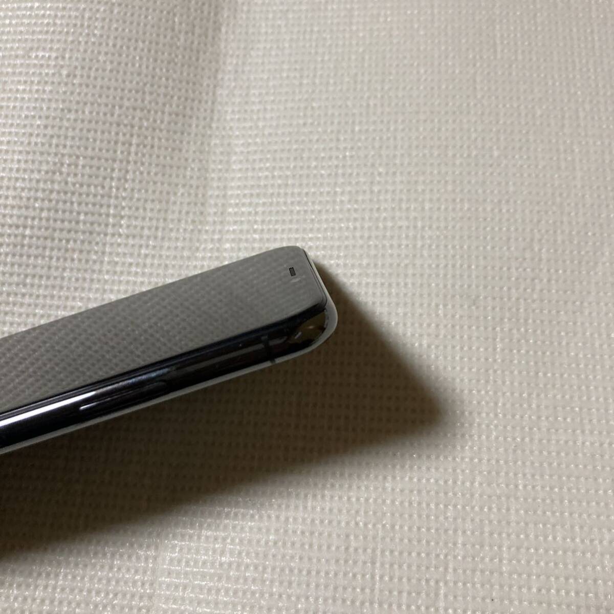 送料無料 超美品 SIMフリー iPhoneX 256GB スペースグレー バッテリー最大容量100% SIMロック解除済 付属品